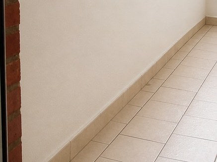 Pared y piso de un balcón